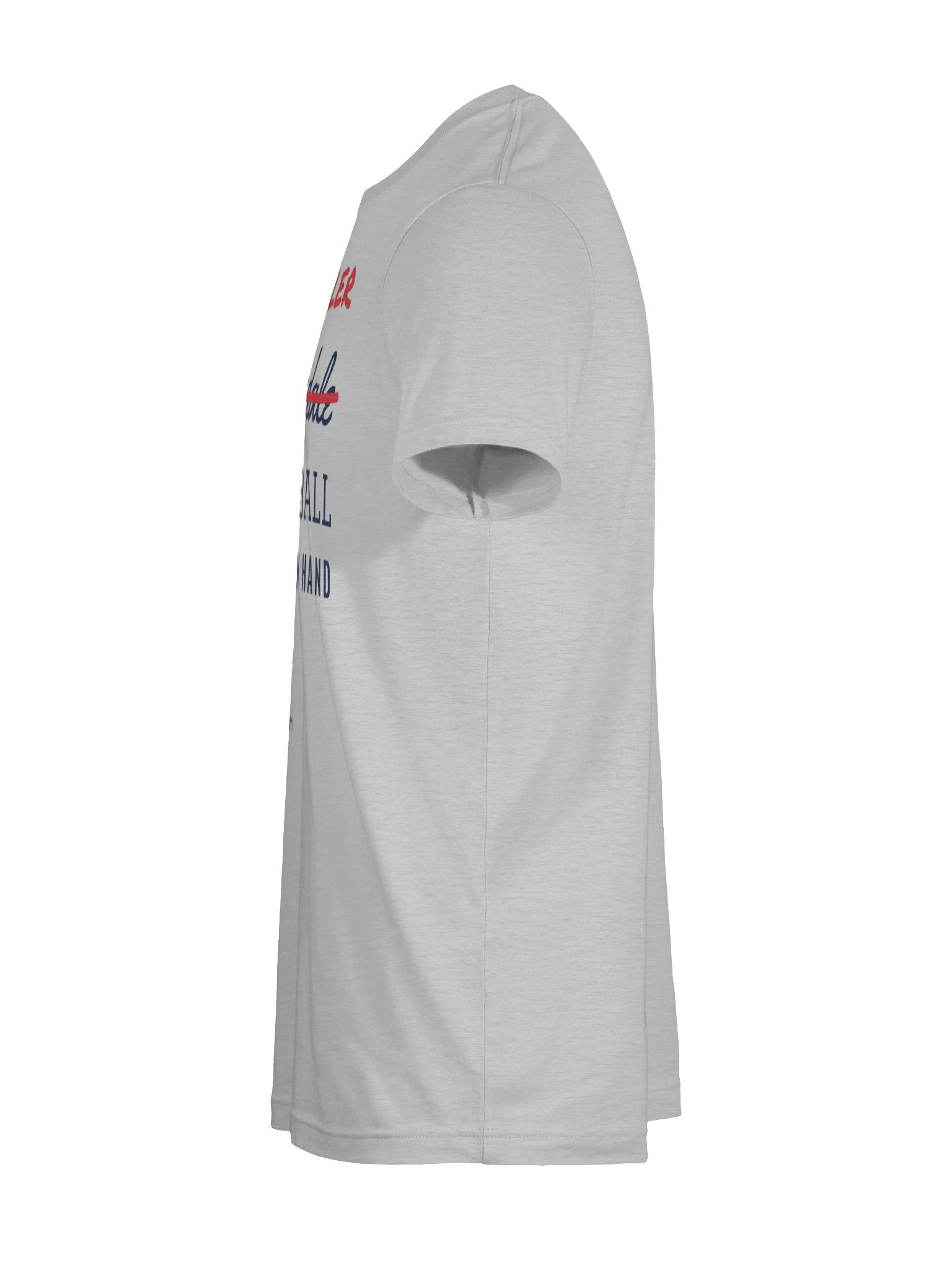 Chandler & Baseball Tee - White/Cream/Gray product image (25)
