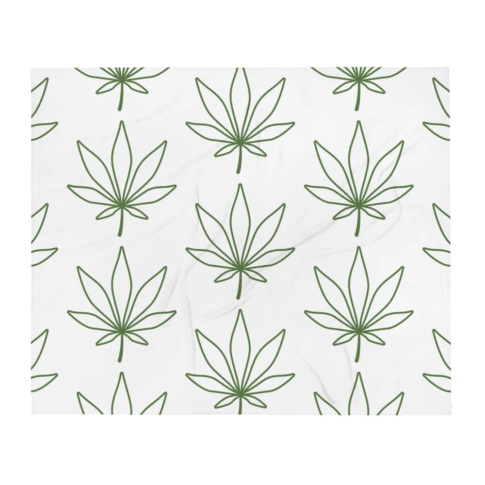 Cannabis Leaf Blanket product image (2)