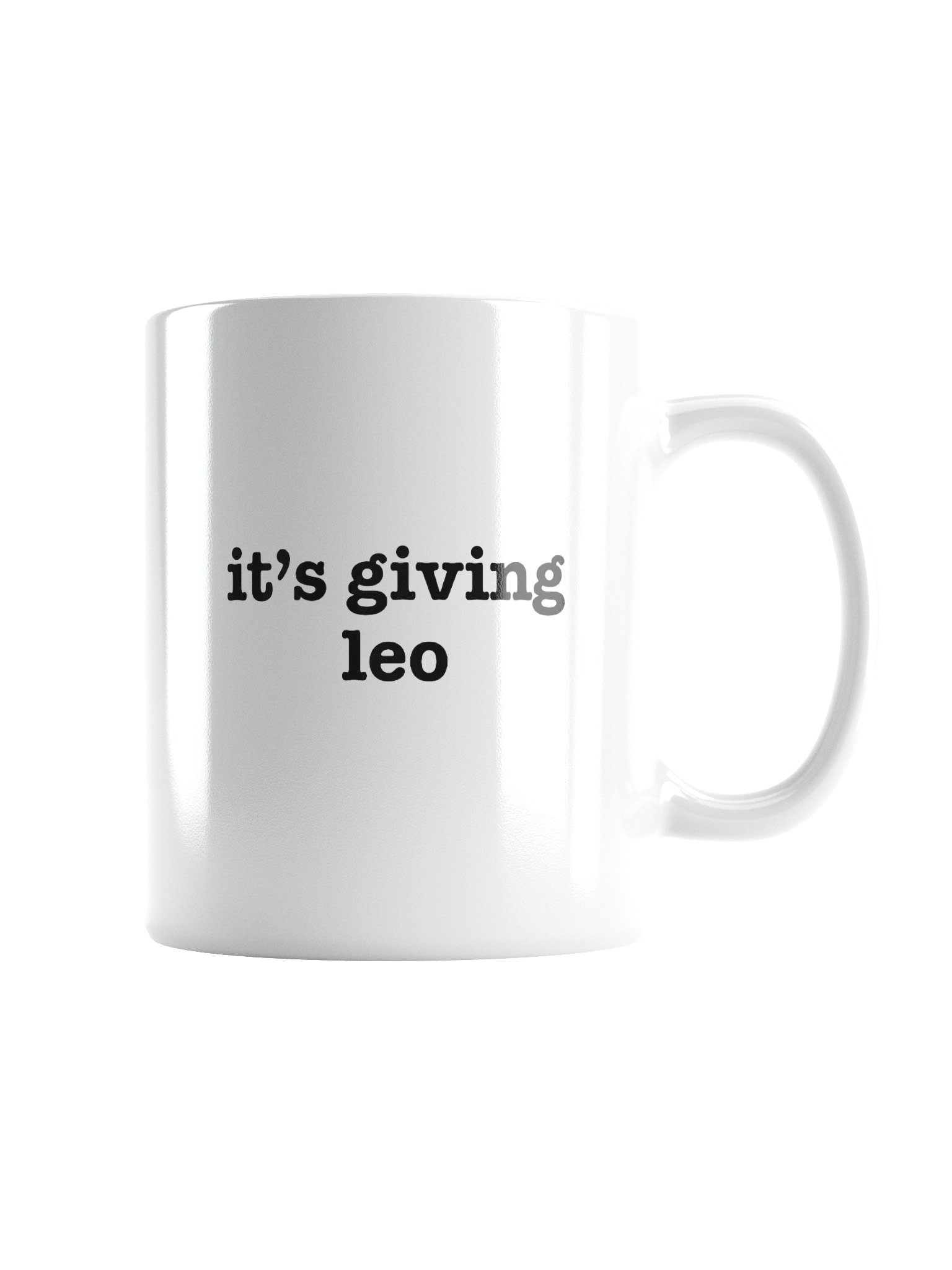 it's giving leo Mug product image (3)