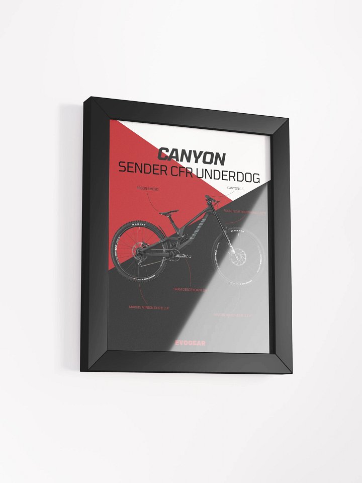 Canyon Sender CFR 29 Underdog 2024 frame product image (7)