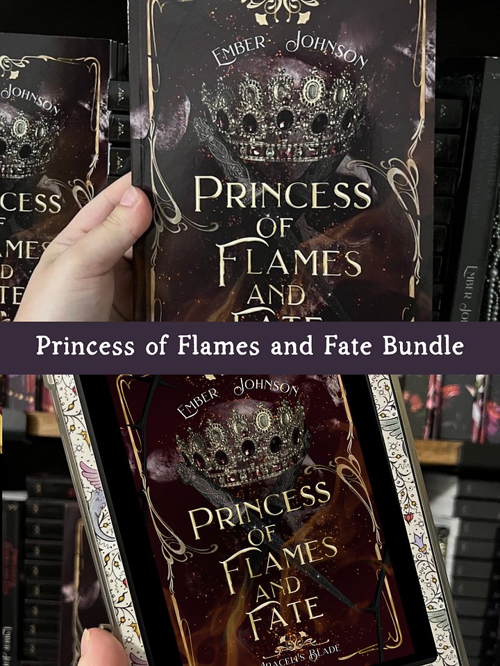 Princess of Flames and Fate Paperback & E-Book Bundle product image (2)
