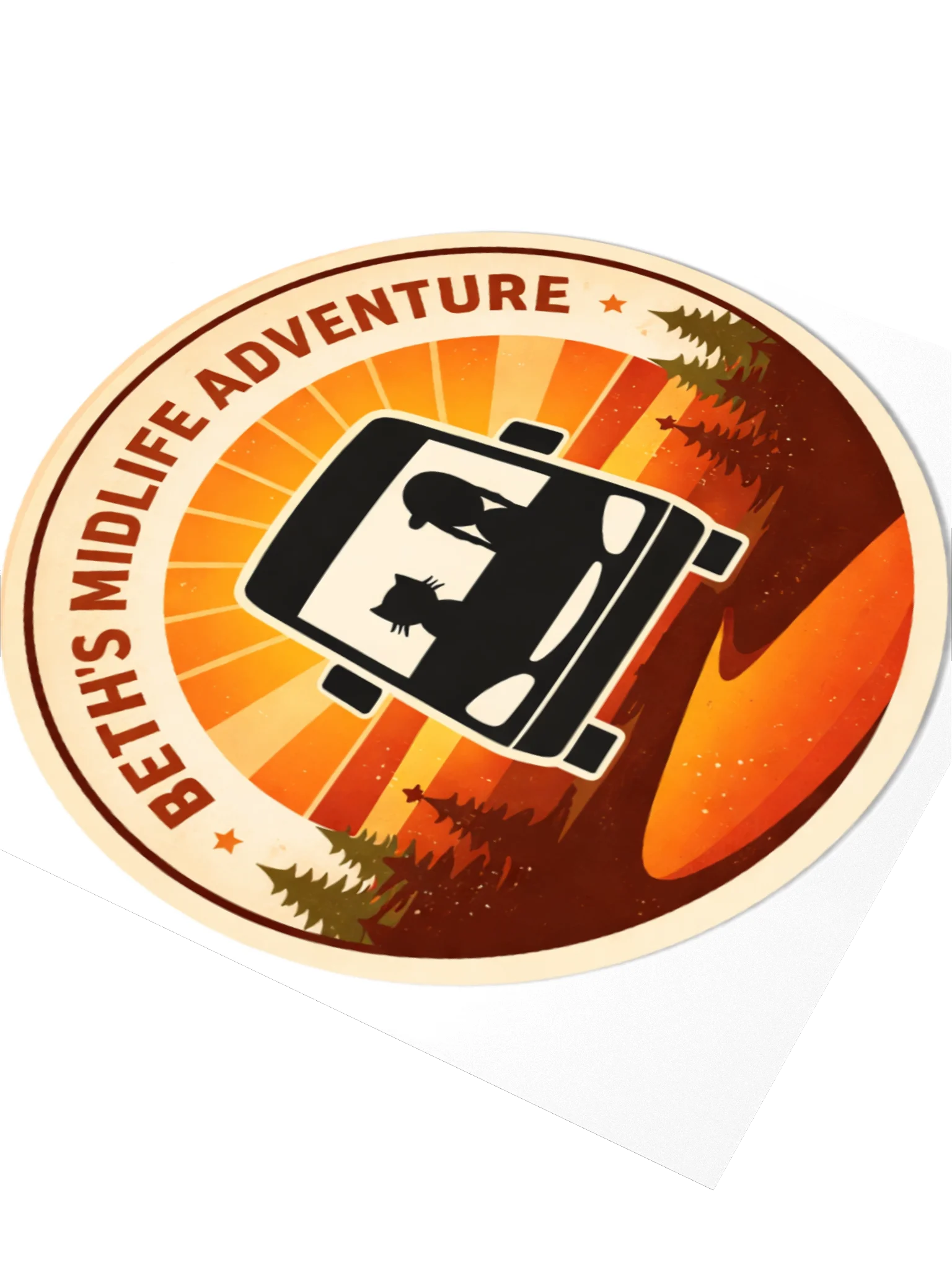 Beth’s MidLife Adventure Sticker product image (3)