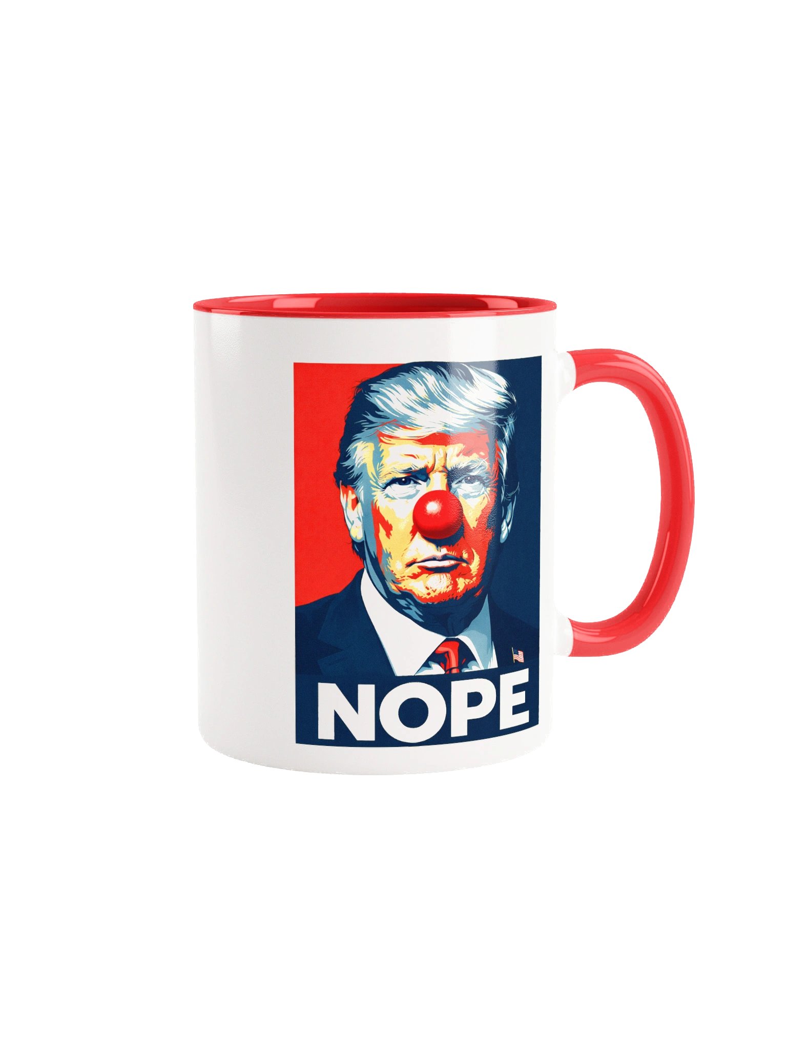 NOPE Clown Trump Mug - Being Liberal product image (3)