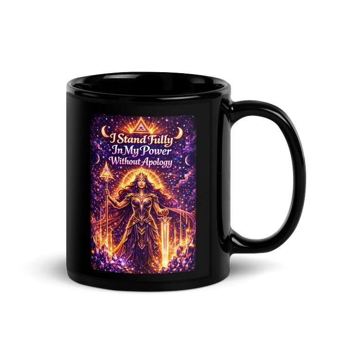 Without Apology -Black Mug product image (2)