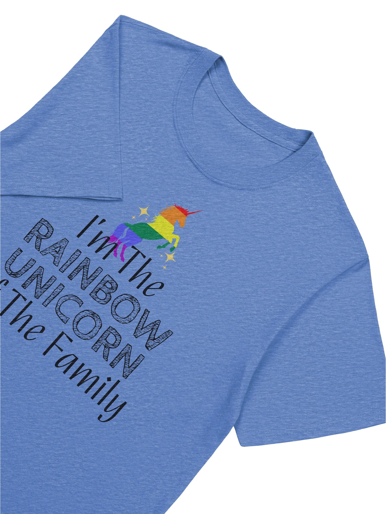 I'm The Rainbow Unicorn Of The Family T-shirt product image (52)