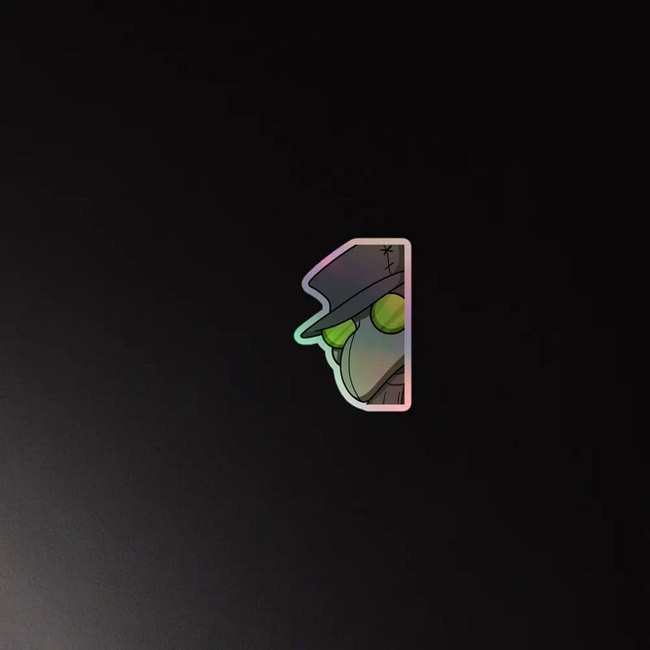Lurking Dr. Hide Holographic Sticker product image (2)