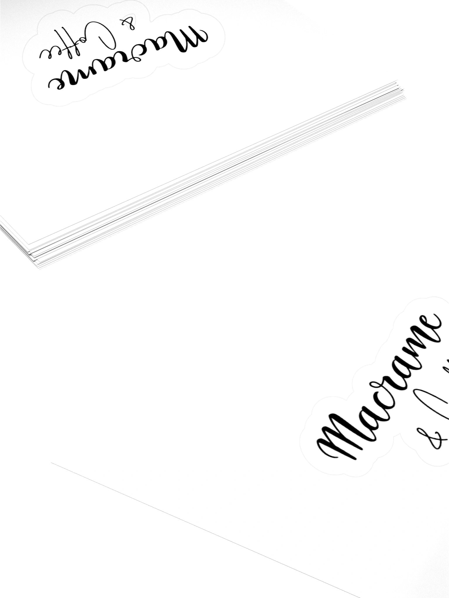 Macrame and Coffee Sticker product image (4)