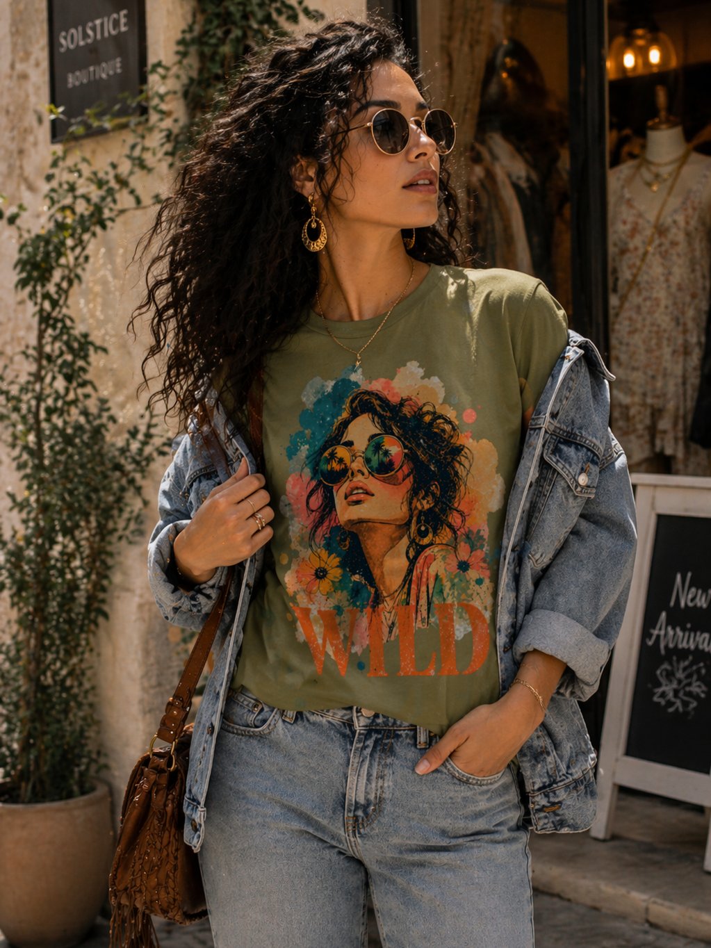 WILD – Retro Muse Graphic Tee product image (1)