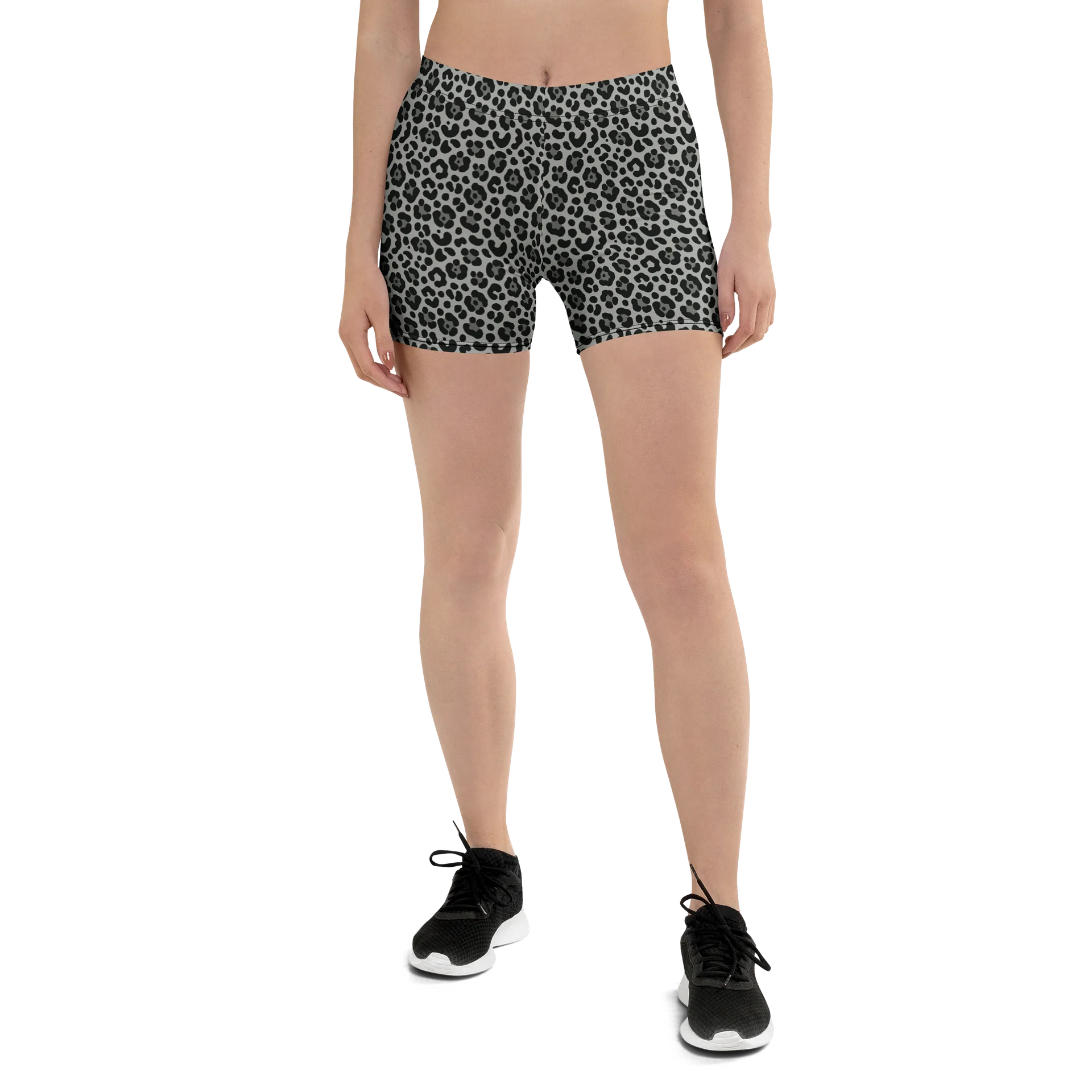 Modern Leopard Print Bike Shorts for Active Wear product image (1)