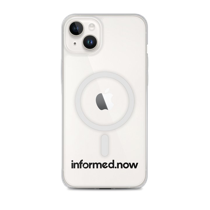 informed.now MagSafe® Clear Case for iPhone® product image (1)