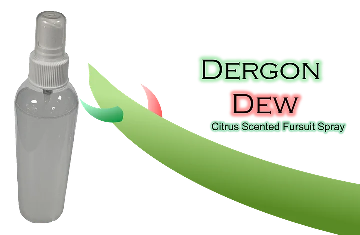 Dergon Dew - Citrus scented Fursuit Spray product image (1)