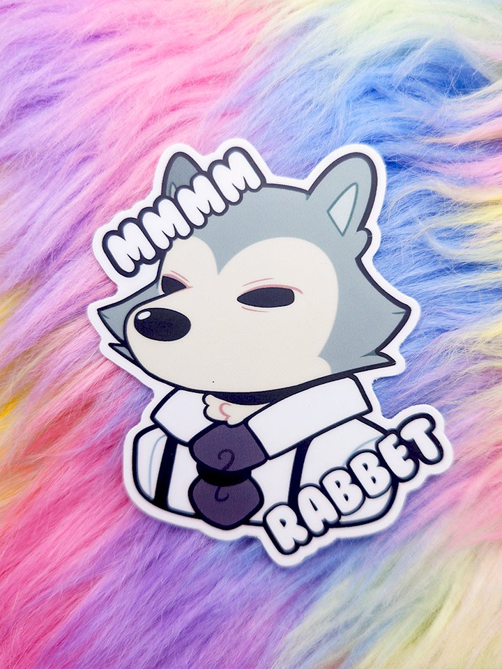 Mmm.... Rabbet... | Sticker product image (2)