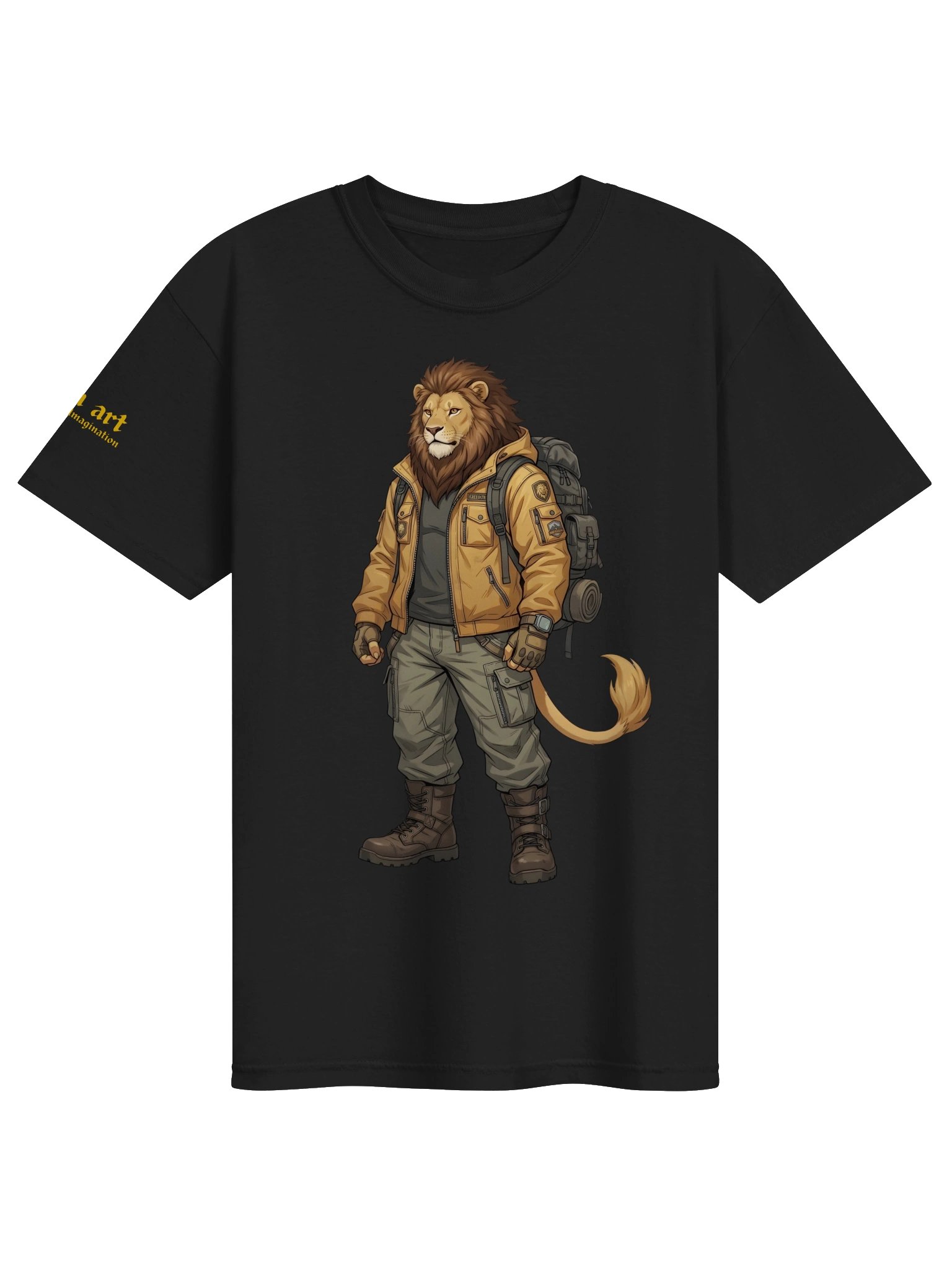 Cyberpunk Techwear Lion Tee product image (1)