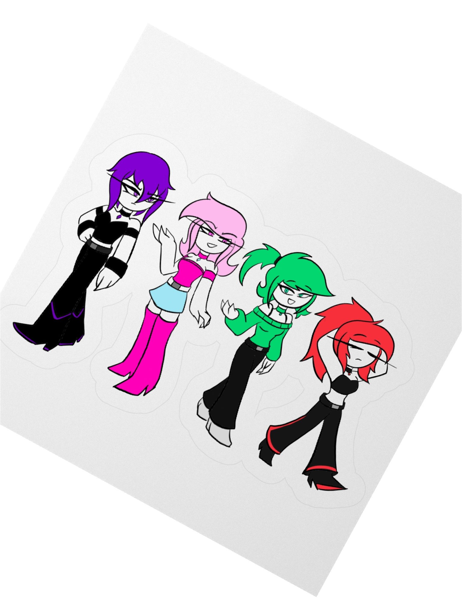 The Squad - Singular Sticker product image (2)