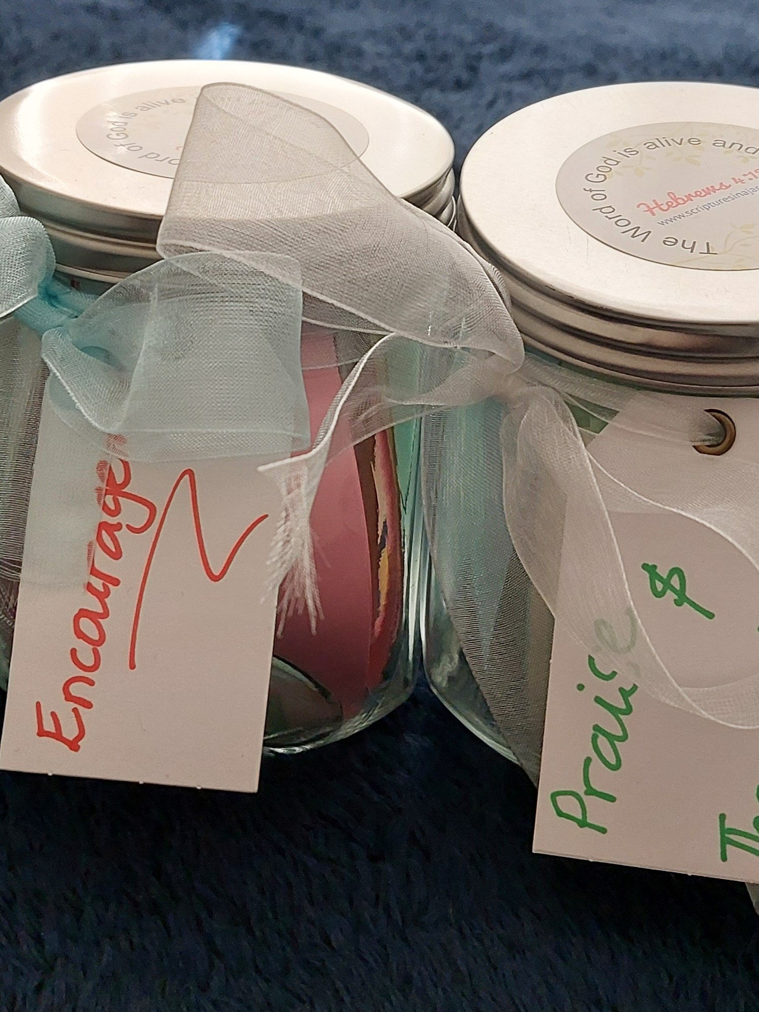 Scriptures in a Jar - Church GIFT package (24 jars of 120 Scriptures each) product image (1)