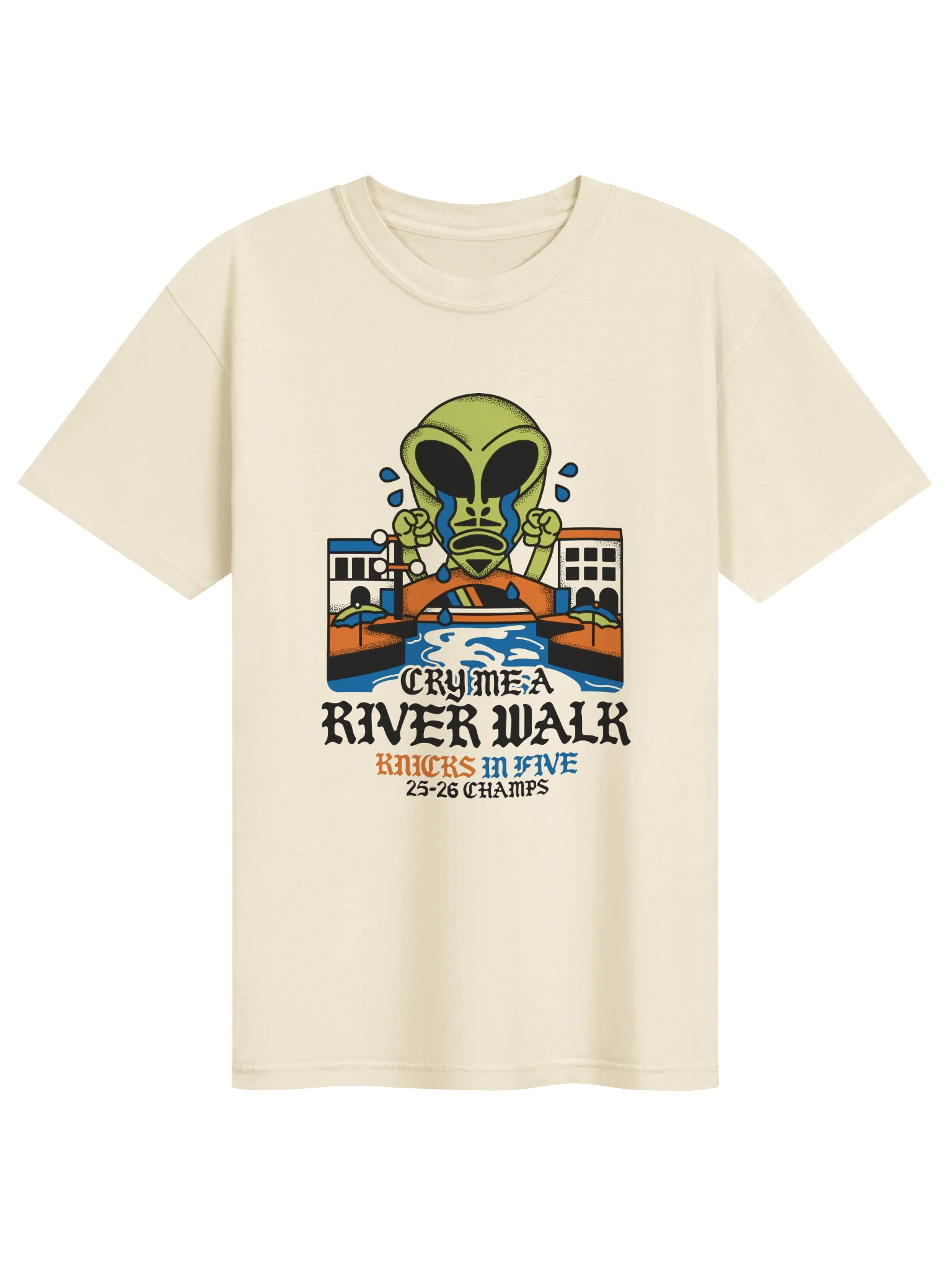 Cry Me A River Walk Knicks Champs Tee product image (1)