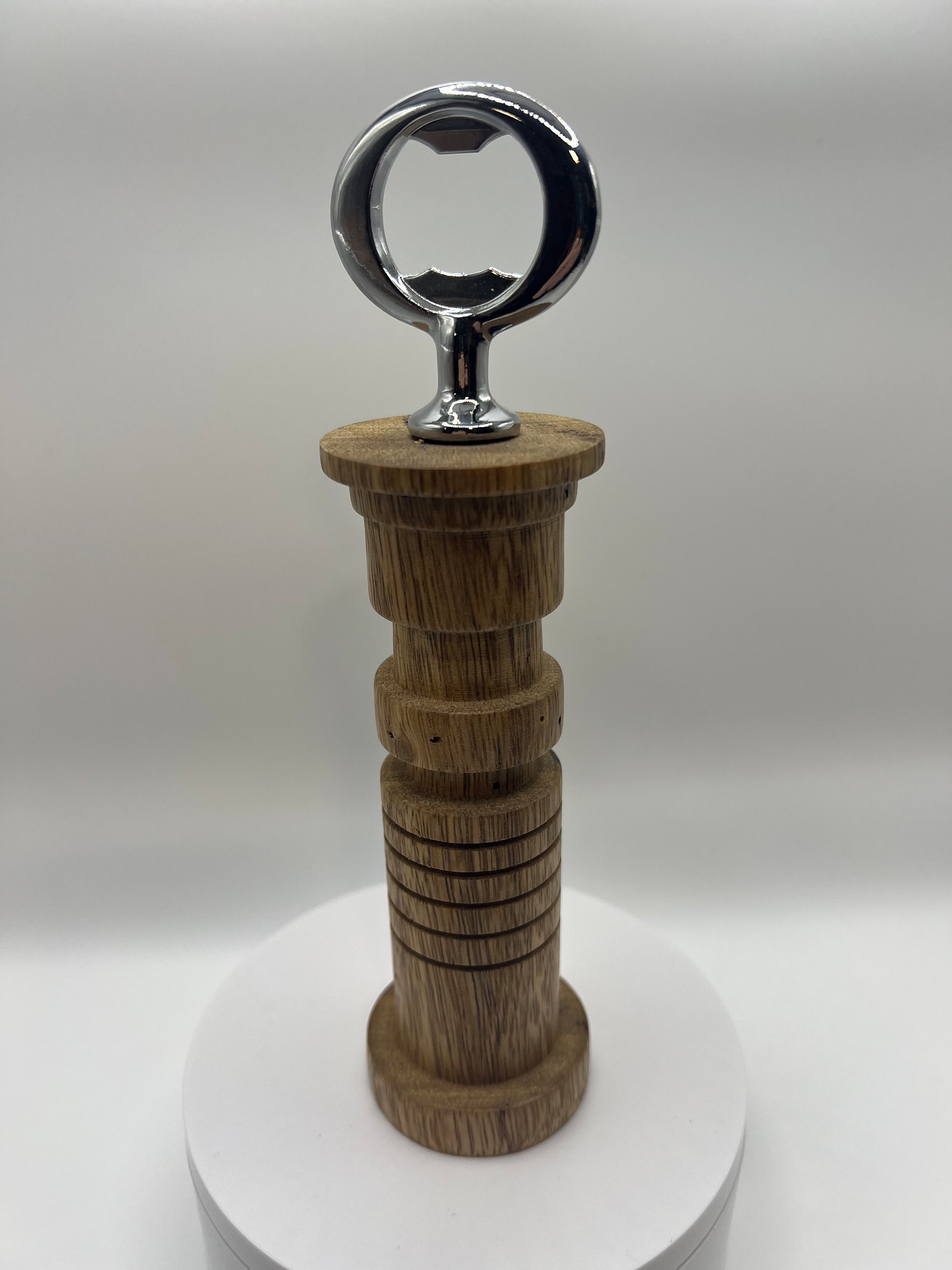 Hand-Turned Star Wars Inspired Black Limba Bottle Opener - 2 product image (5)