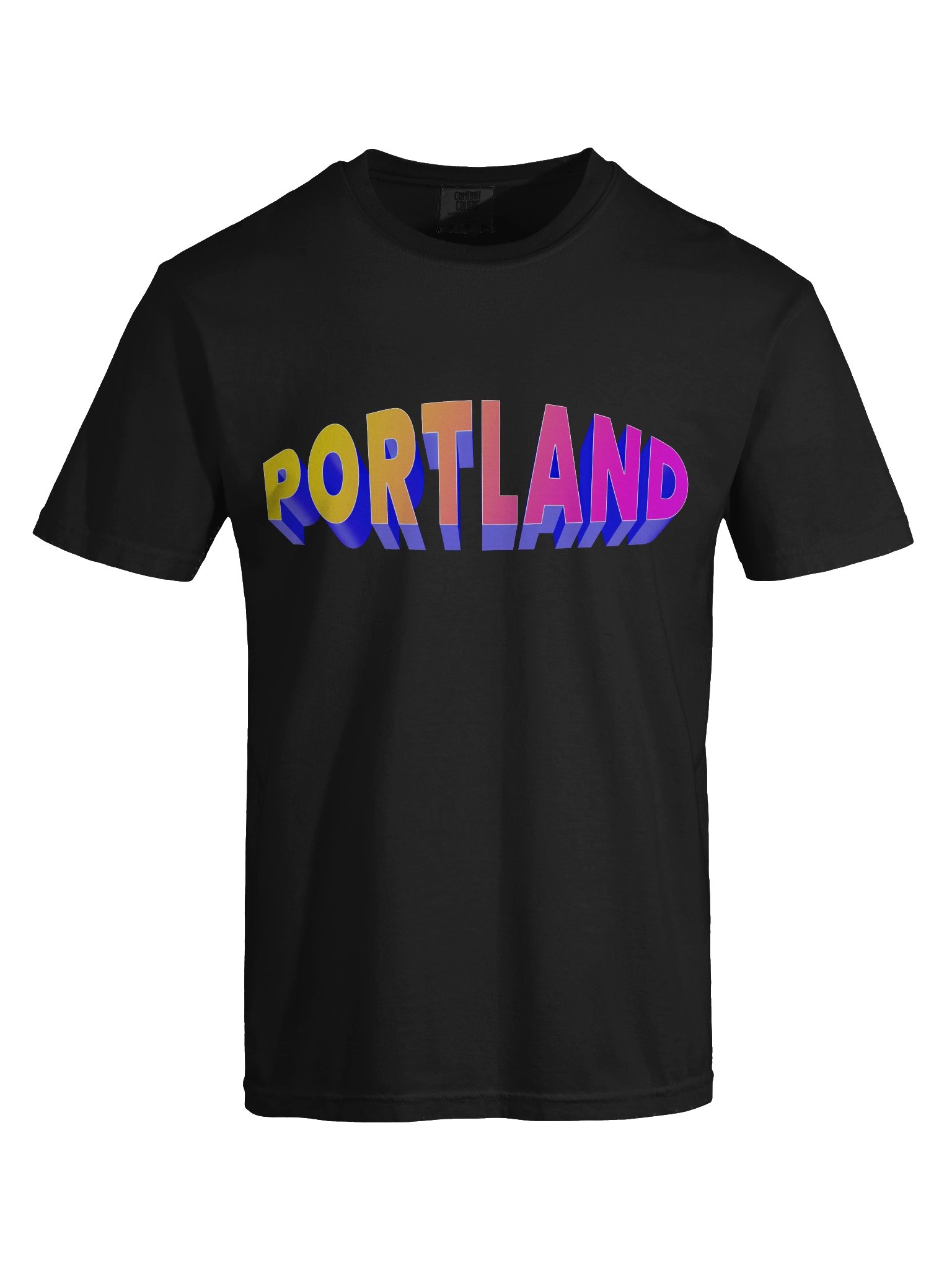 PORTLAND 3D Gradient Comfort Colors Heavyweight Tee product image (7)
