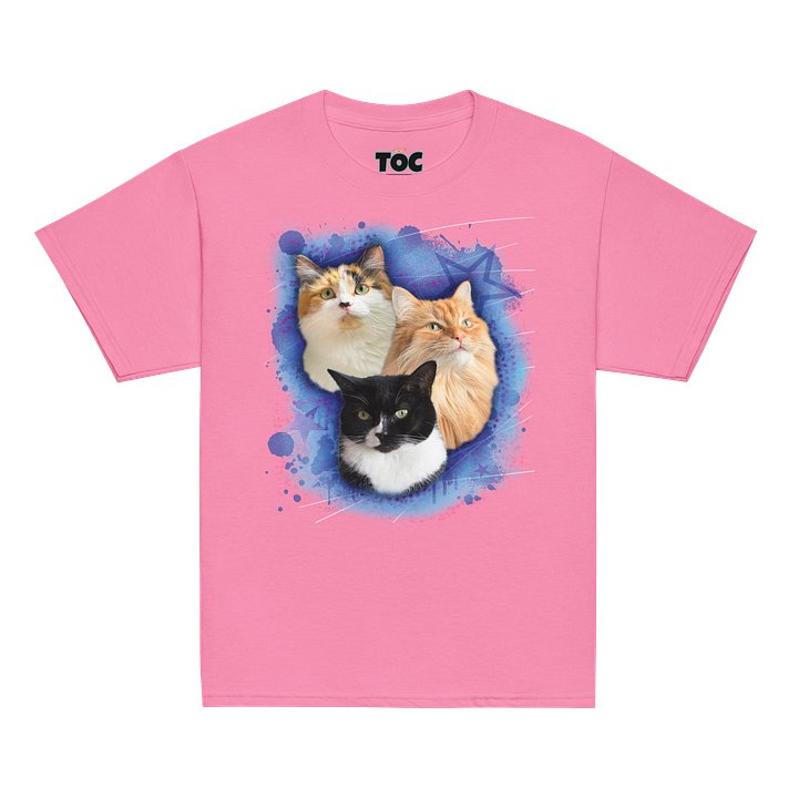 Fluffy Family Kids T-Shirt | Famille t-shirt enfants product image (2)