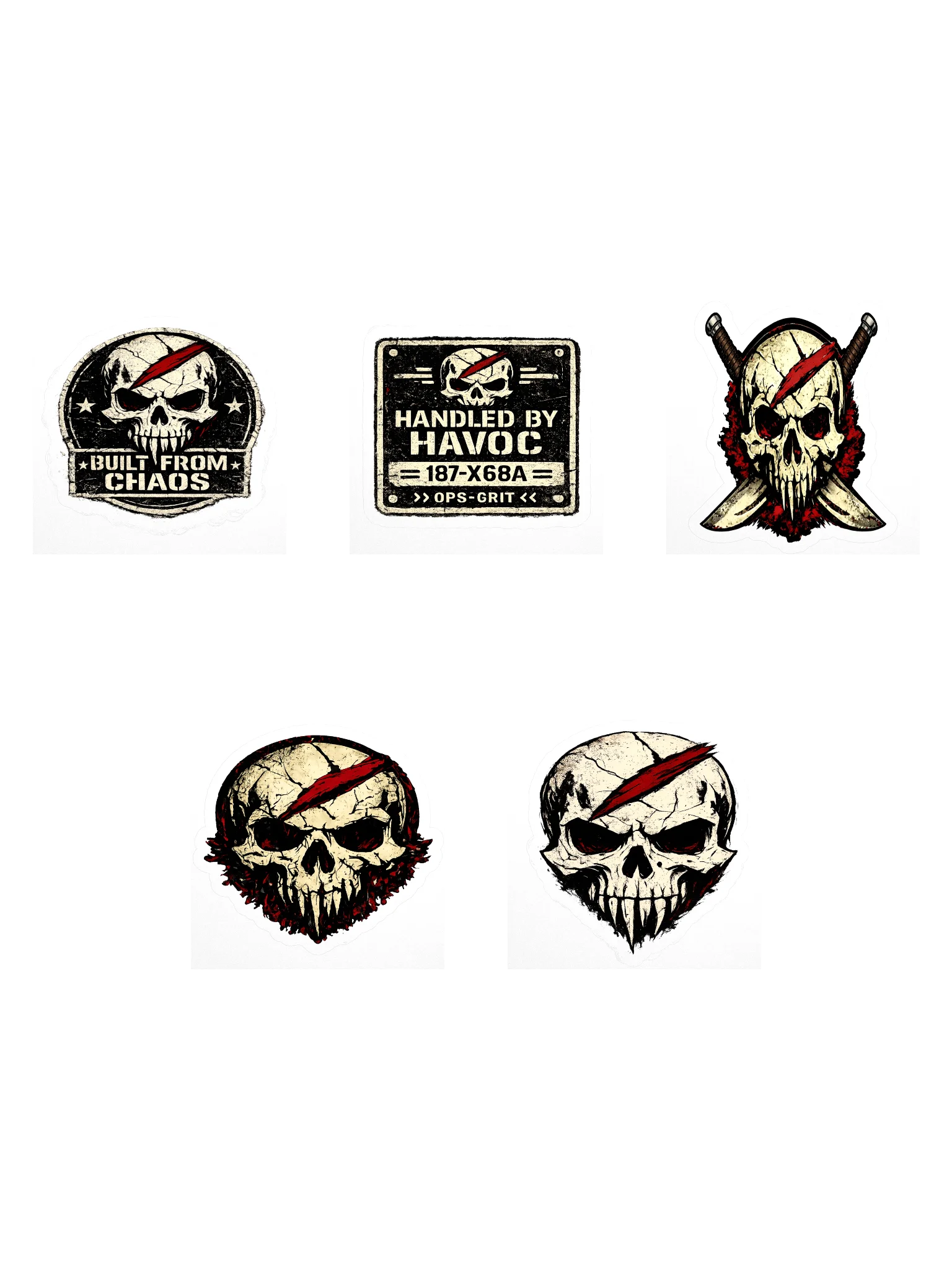 Chaos Sticker Pack product image (1)