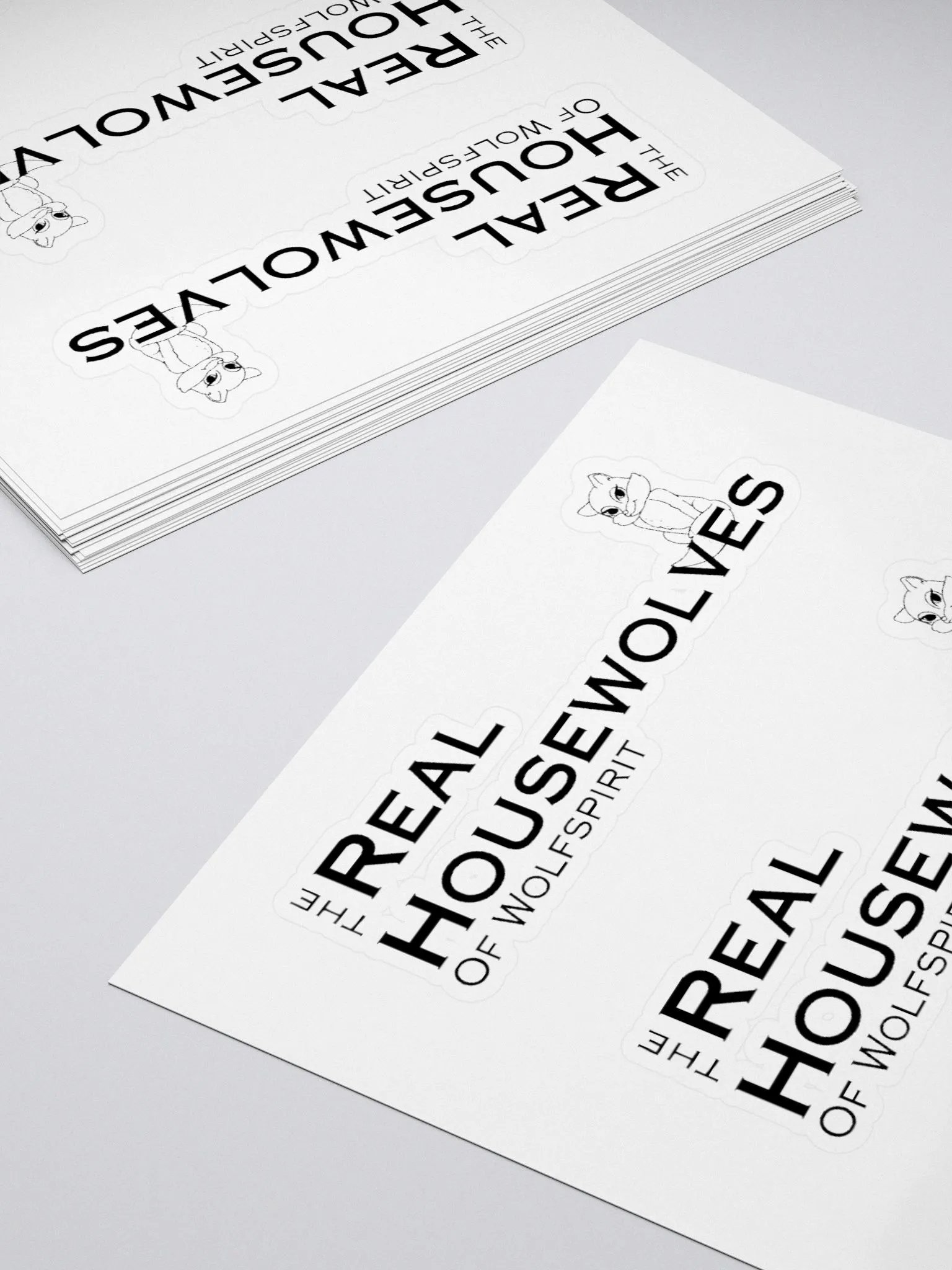 Wolfspirit Lady Wolf Stickers product image (12)