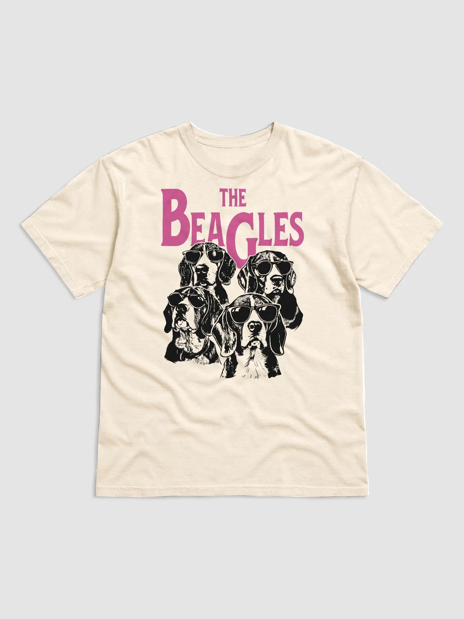 The Beagles T-Shirt of a Group of Beagles Wearing Sunglasses | Funny T-Shirt for Beagle Paw-rents product image (1)