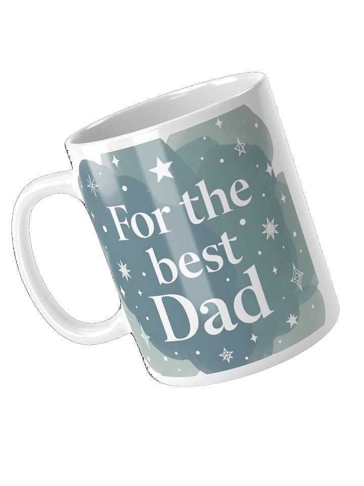 For The Best Dad Modern Pastel Ceramic Mug product image (1)