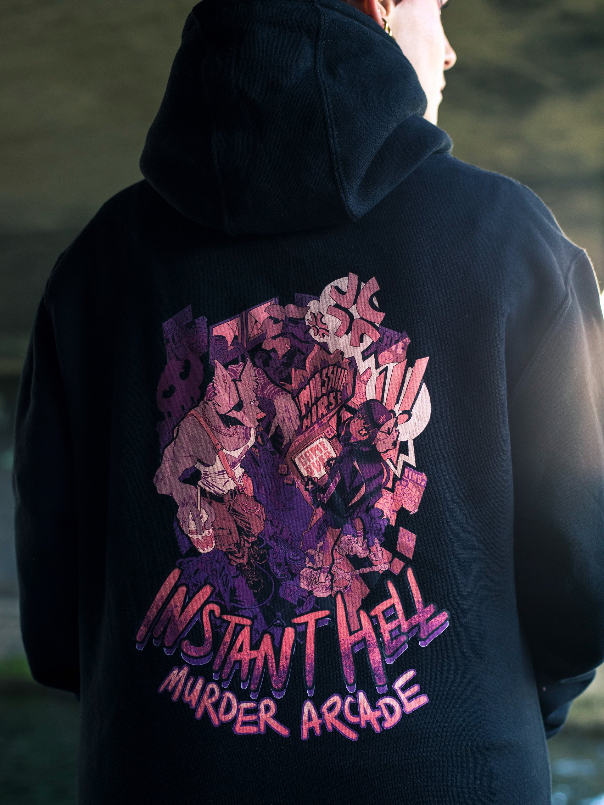 Instant Hell Murder Arcade Hoody product image (5)