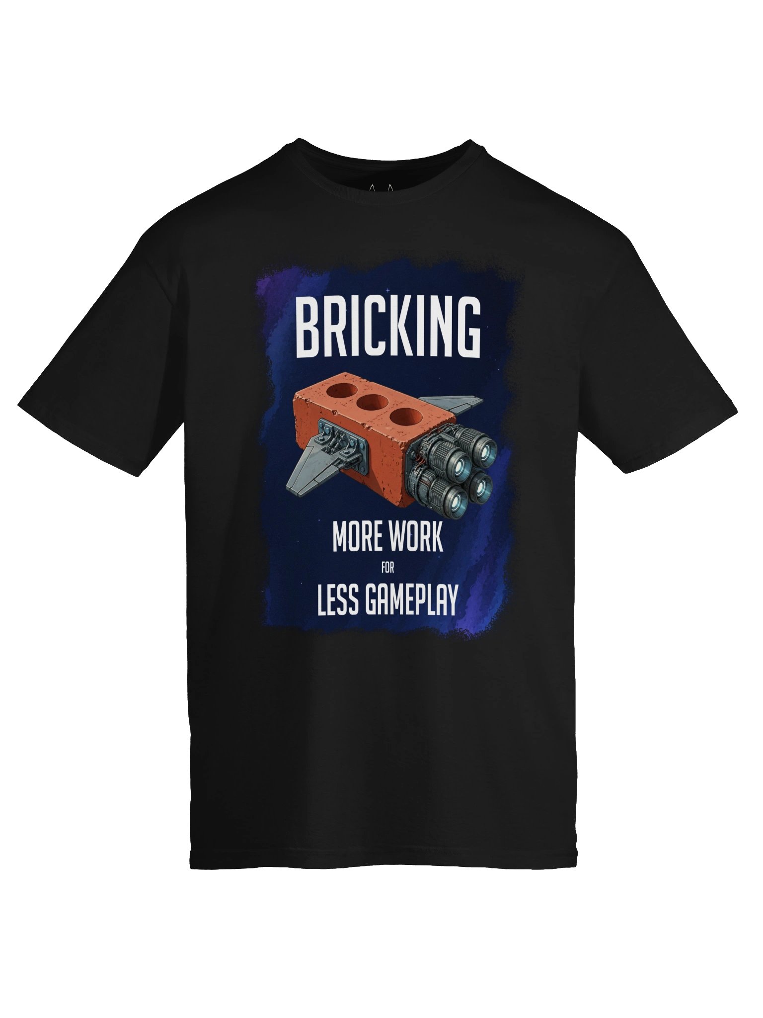 Bricking - More Work for Less Gameplay T-shirt product image (5)