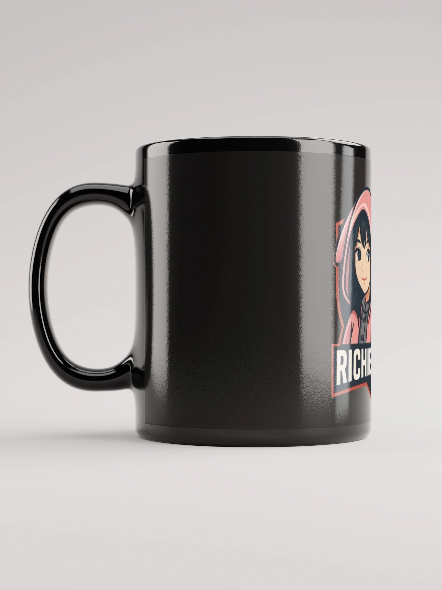 Black Glossy Mug product image (6)