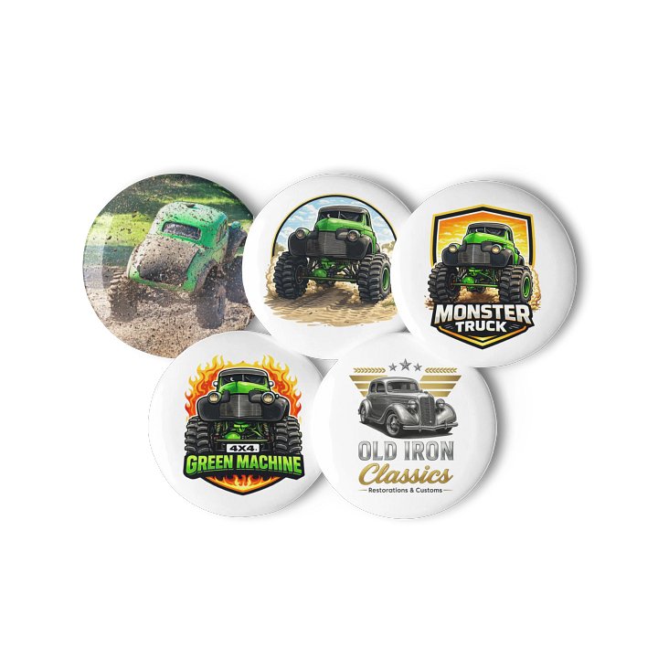 Vintage Car Classics Pin Set product image (3)