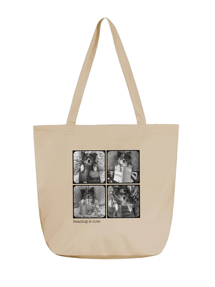 Reading is cute Tote Bag product image (1)
