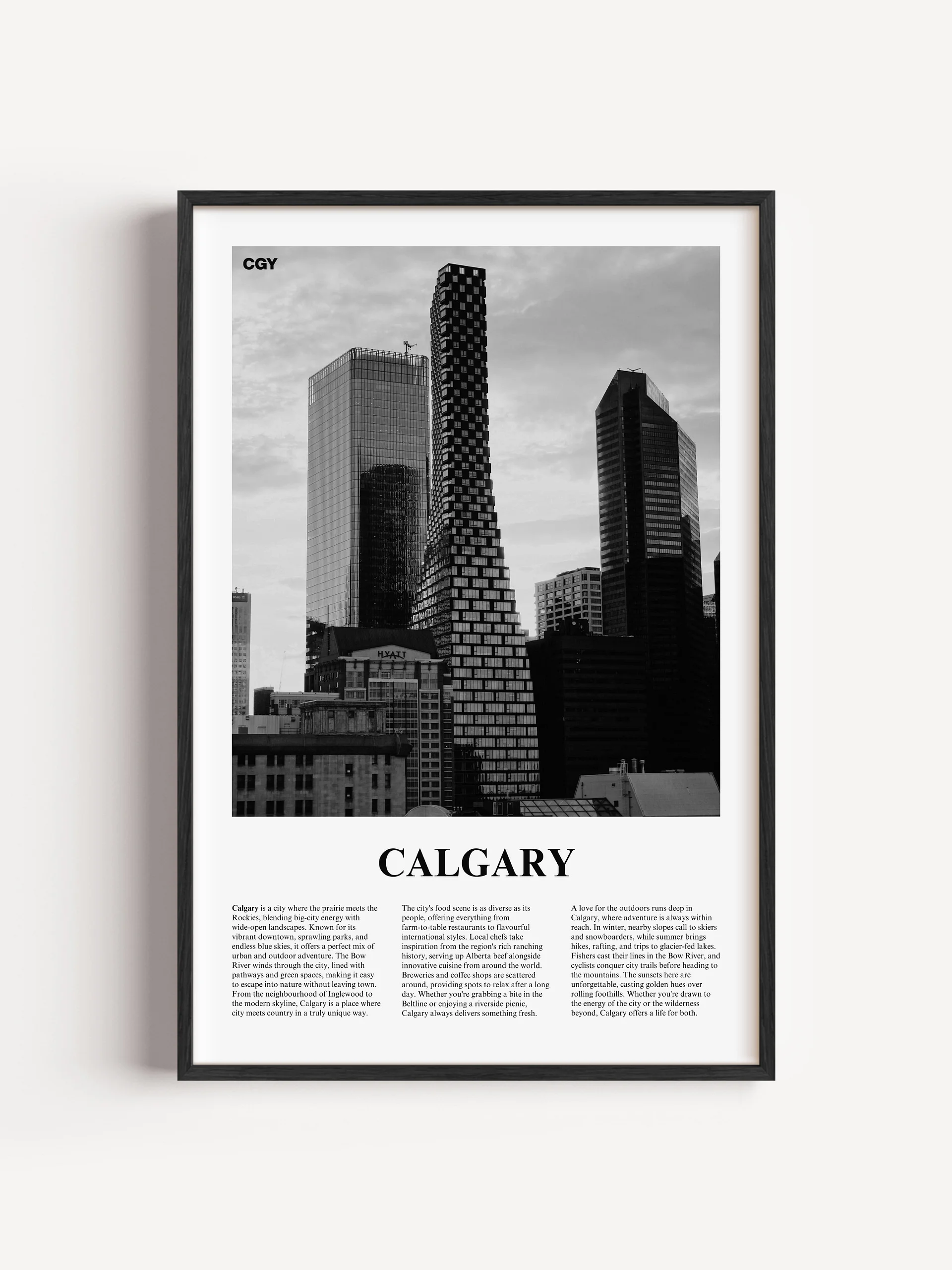 Calgary 01 Newspaper Poster product image (1)