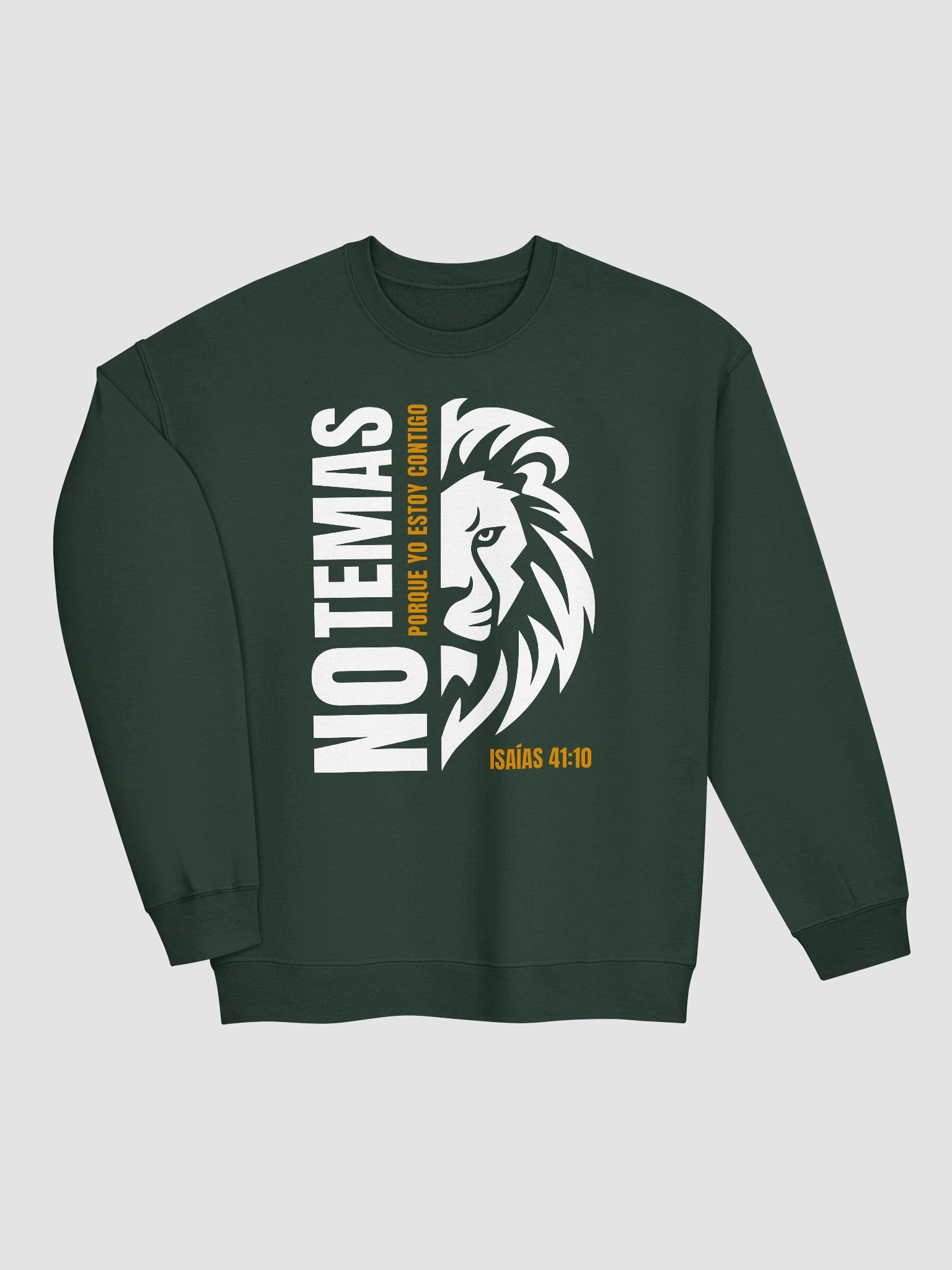 Sudadera Unisex Cuello Redondo | No temas, porque yo estoy contigo product image (10)