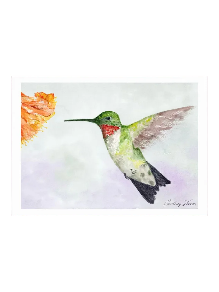 Hummingbird print product image (1)
