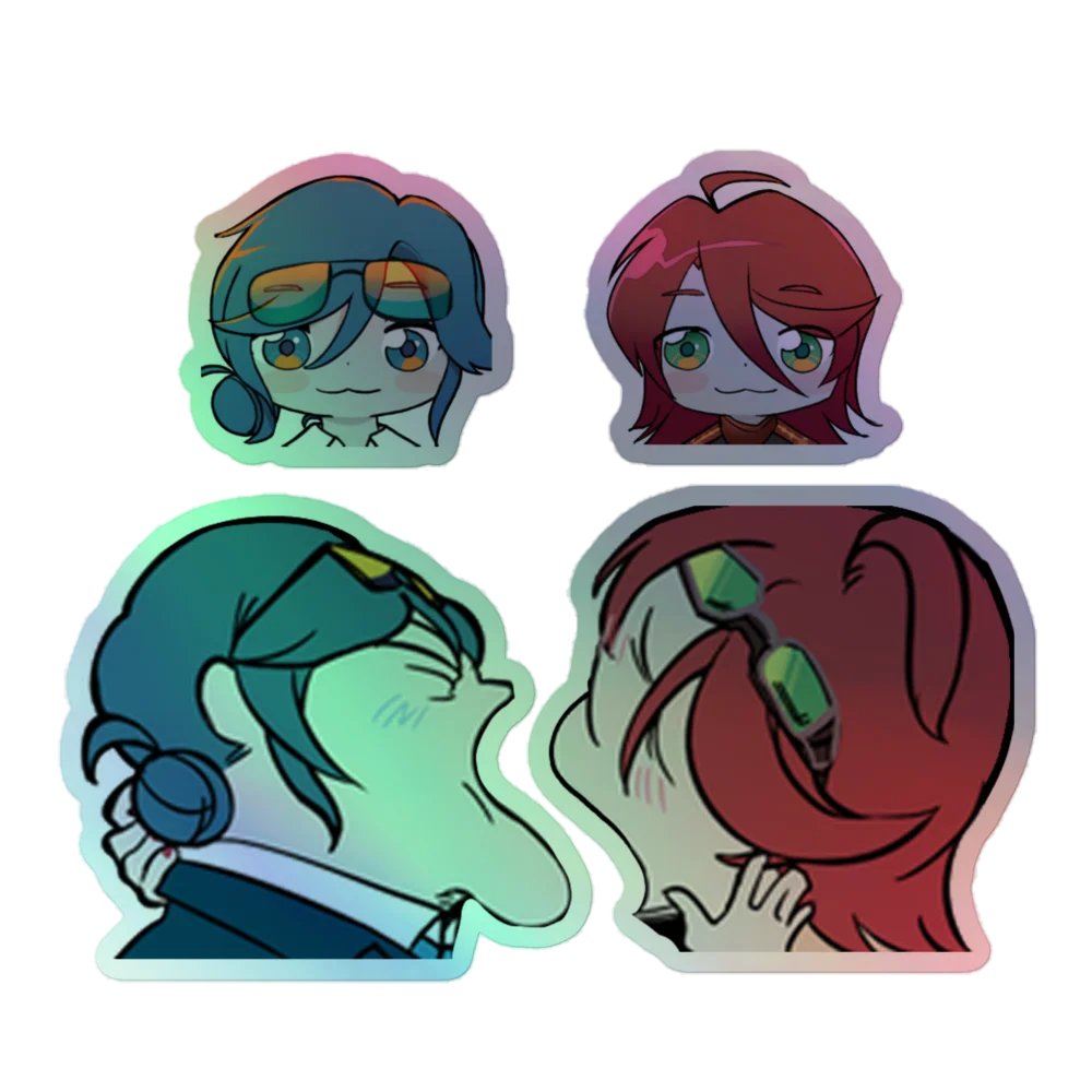 Cold War Classic Homographic Sticker Set product image (1)