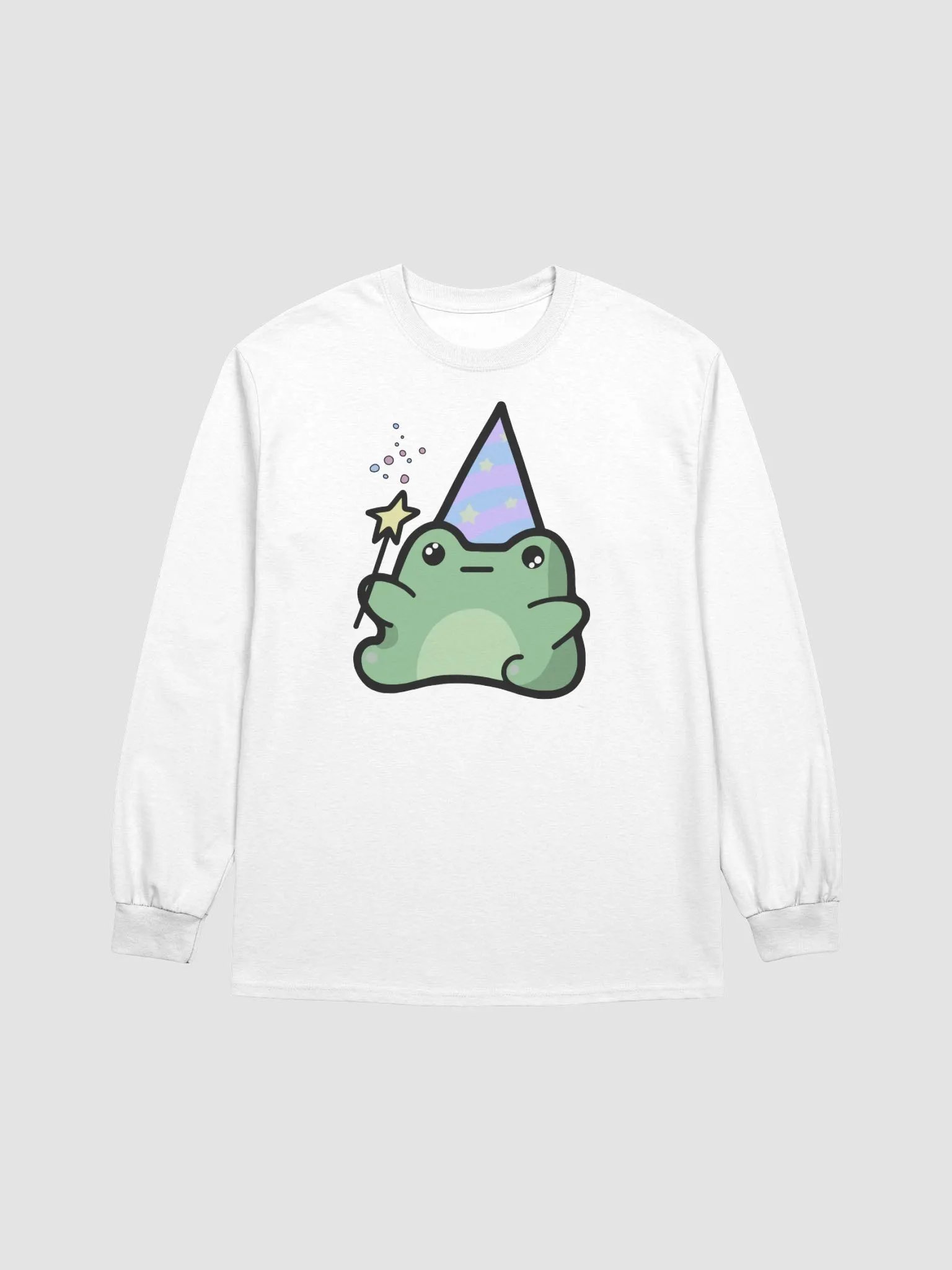 magic frog long sleeve t-shirt product image (4)
