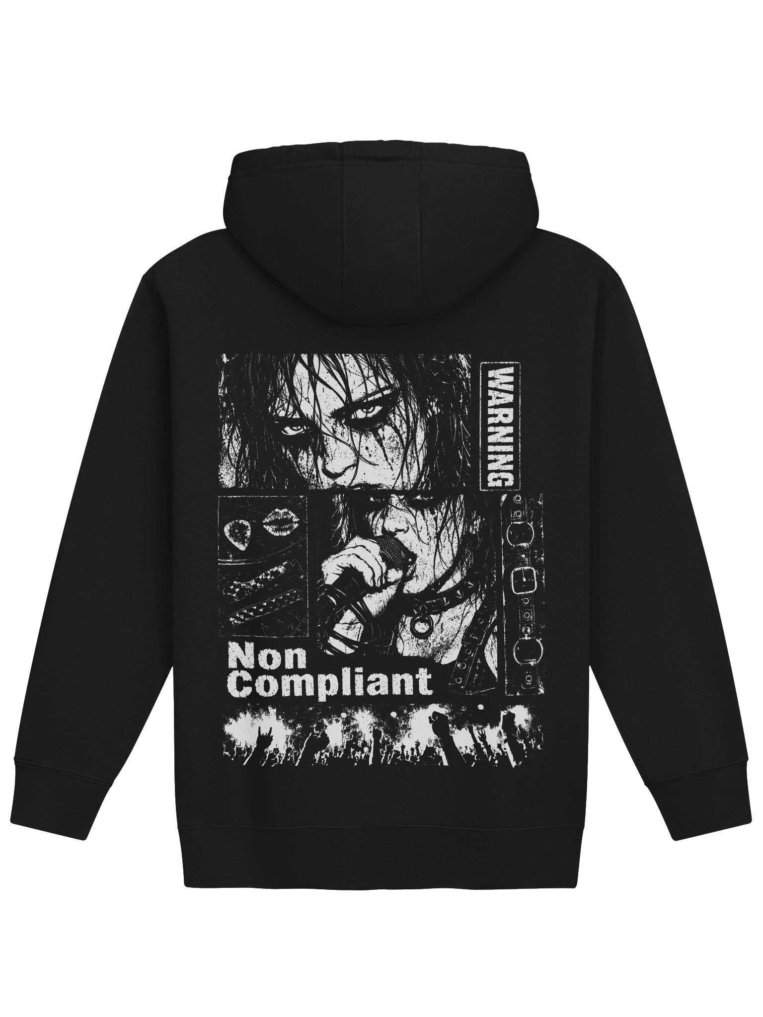 Non Compliant // Back Print Hoodie product image (1)