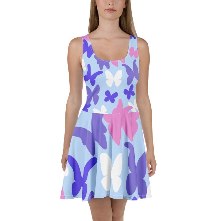 Fluttering Wings Skater Dress product image (2)