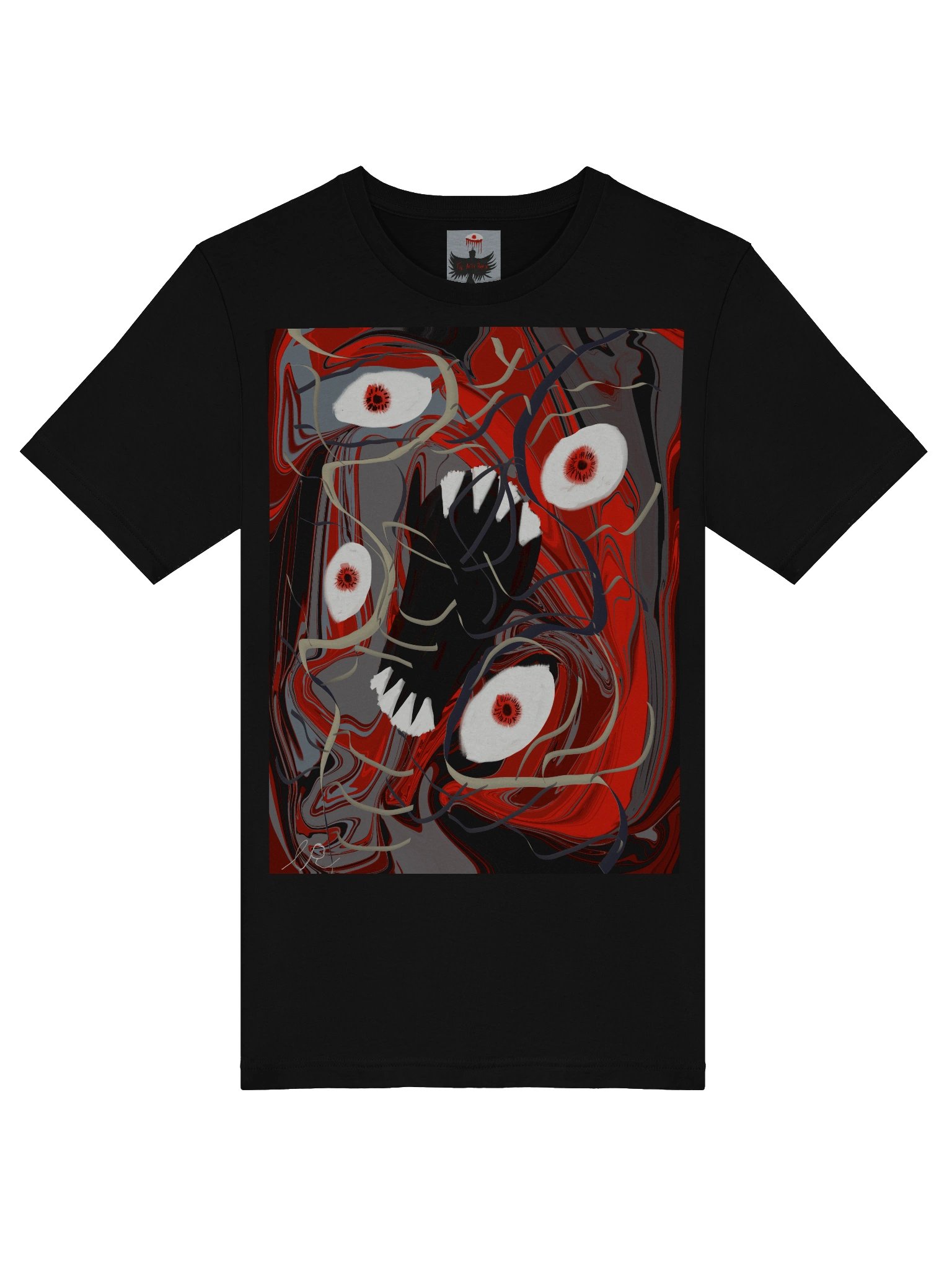 Marbled Maelstrom — Bella+Canvas Abstract Tee product image (5)