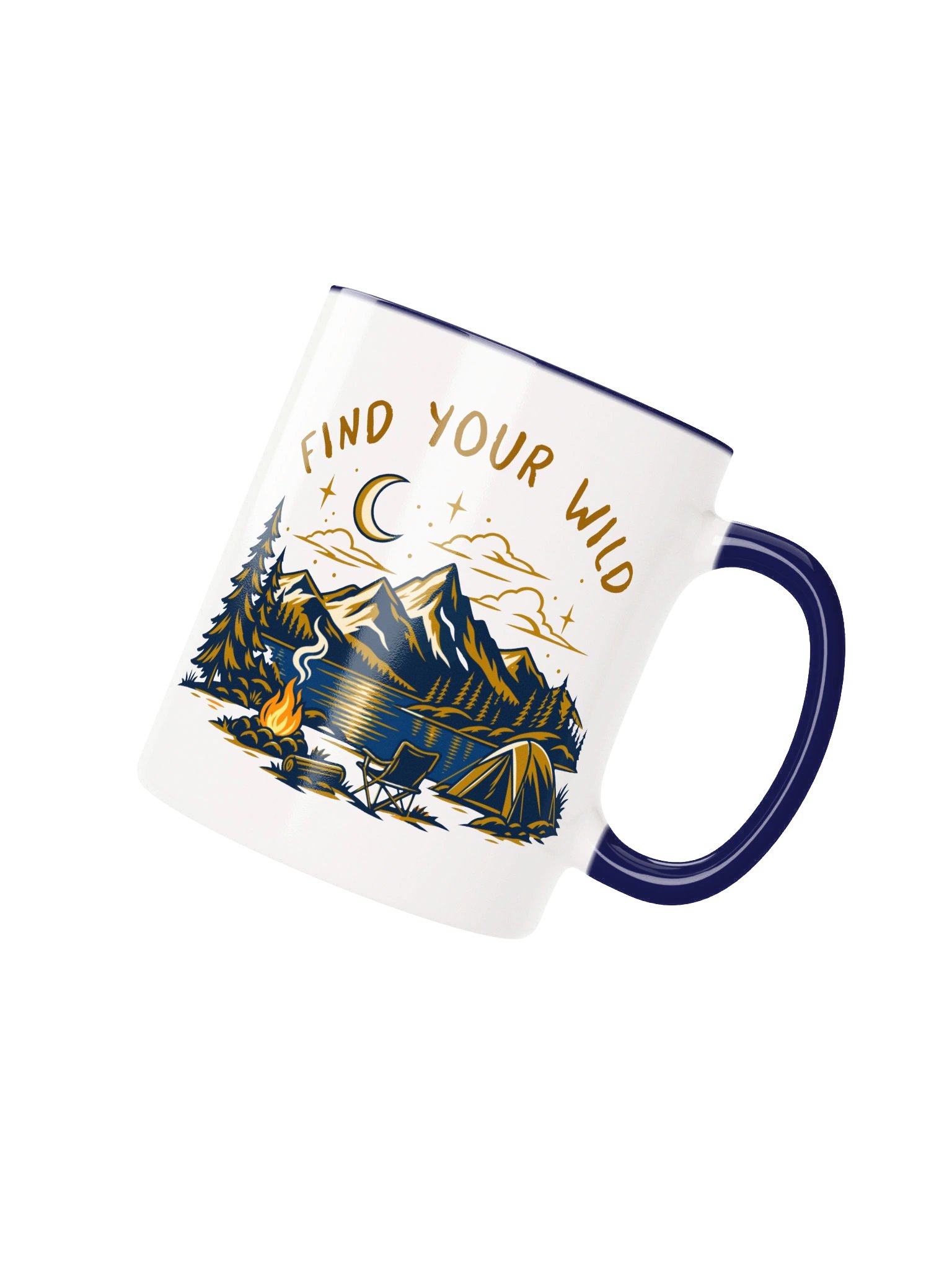 Find Your Wild | Mountain Camping Coffee Mug | 11 oz & 15 oz product image (2)