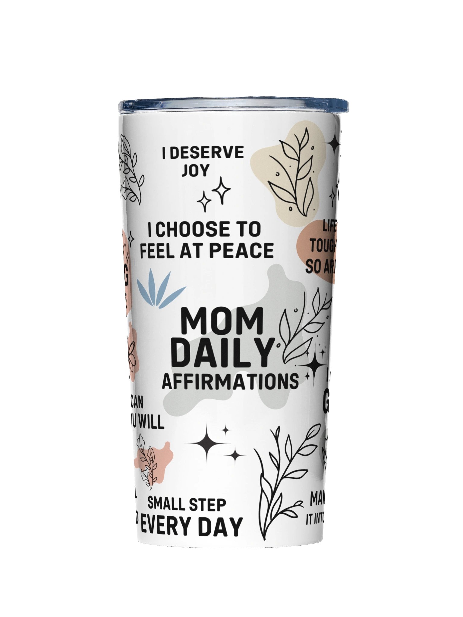 Affirmation Collage Stainless Steel Tumbler product image (1)