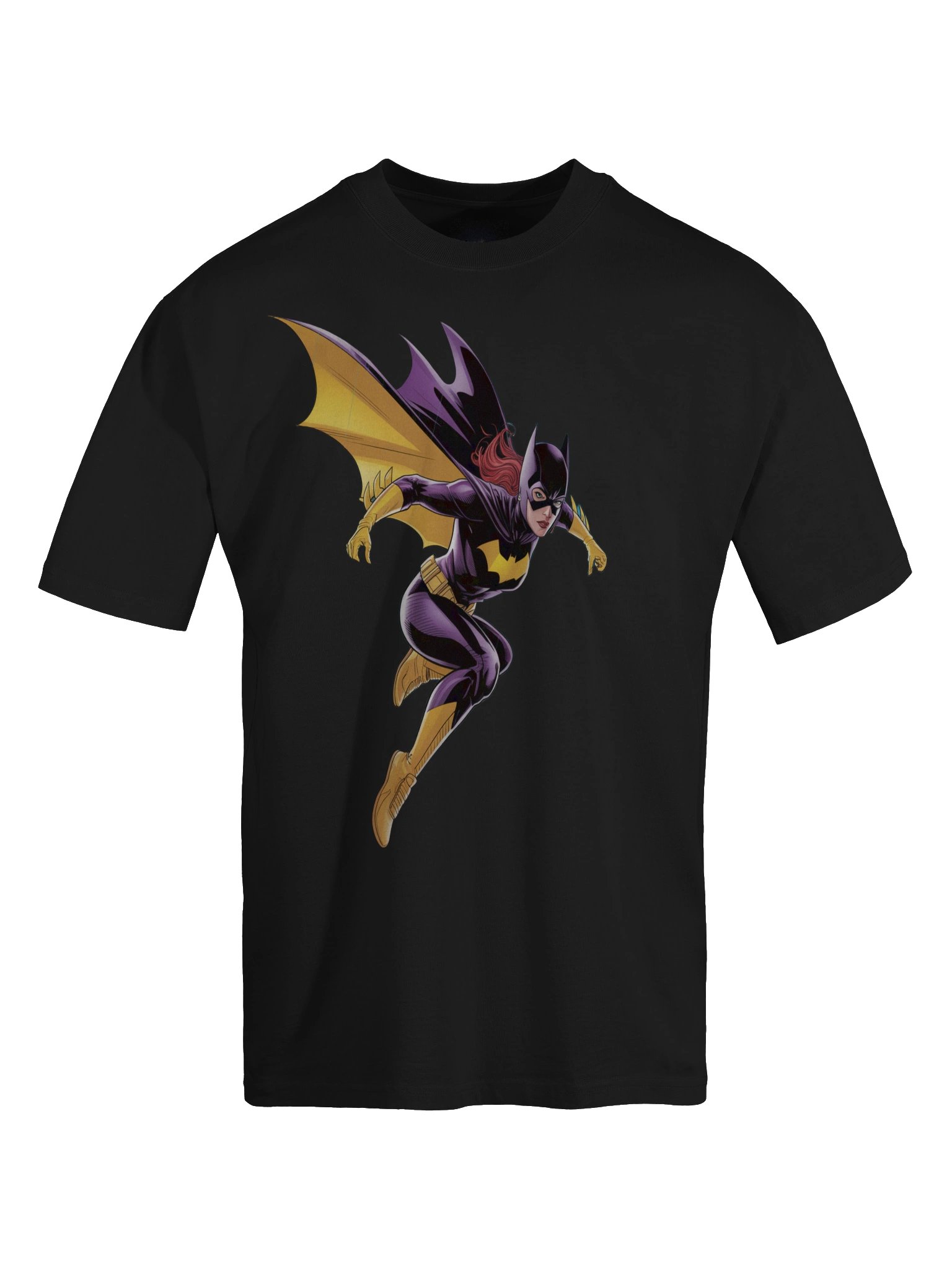 Batgirl Dynamic Dive Oversized Faded T-Shirt product image (1)