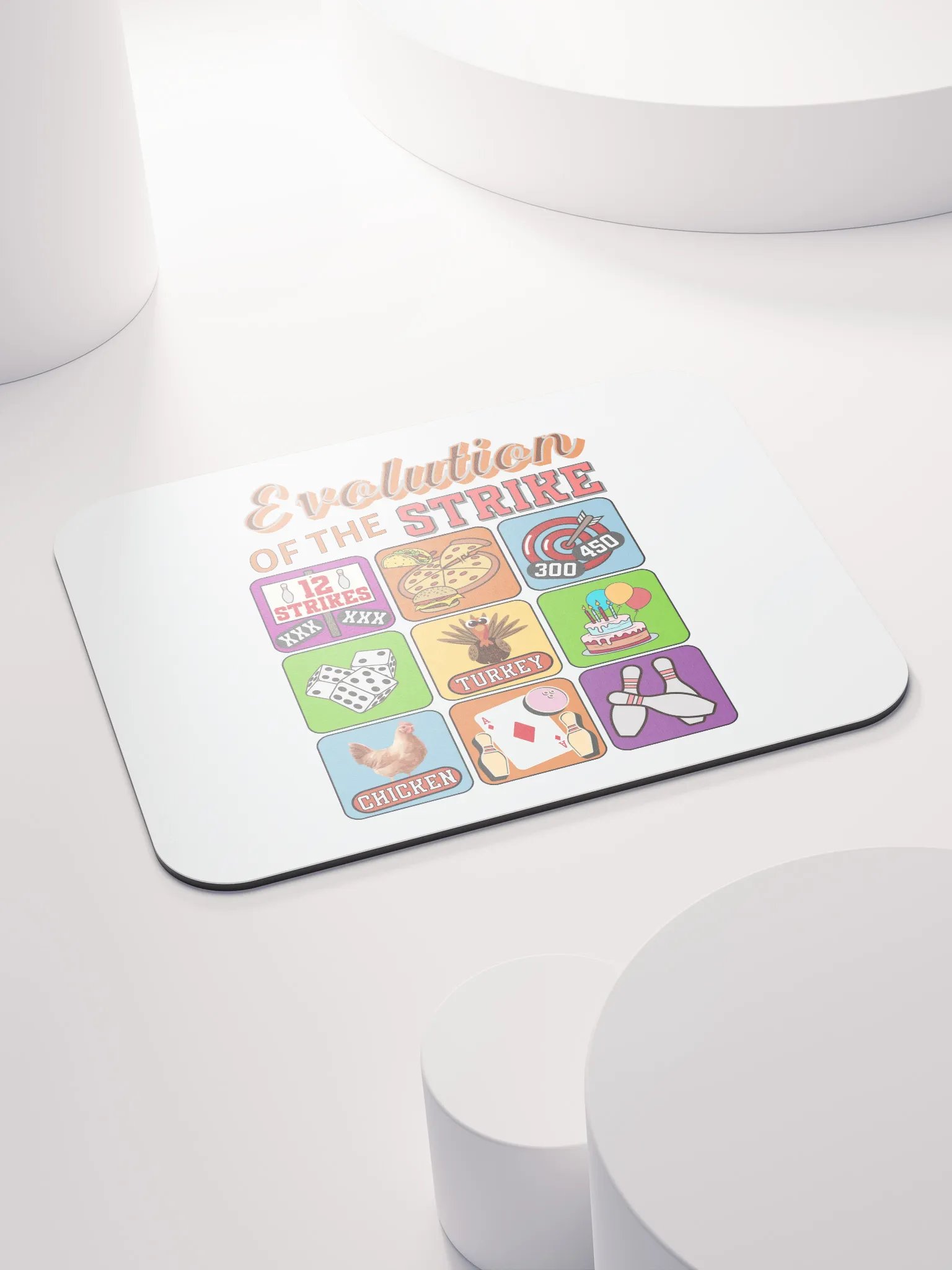 Evolution Of The Strike Bowling Mouse Pad product image (4)