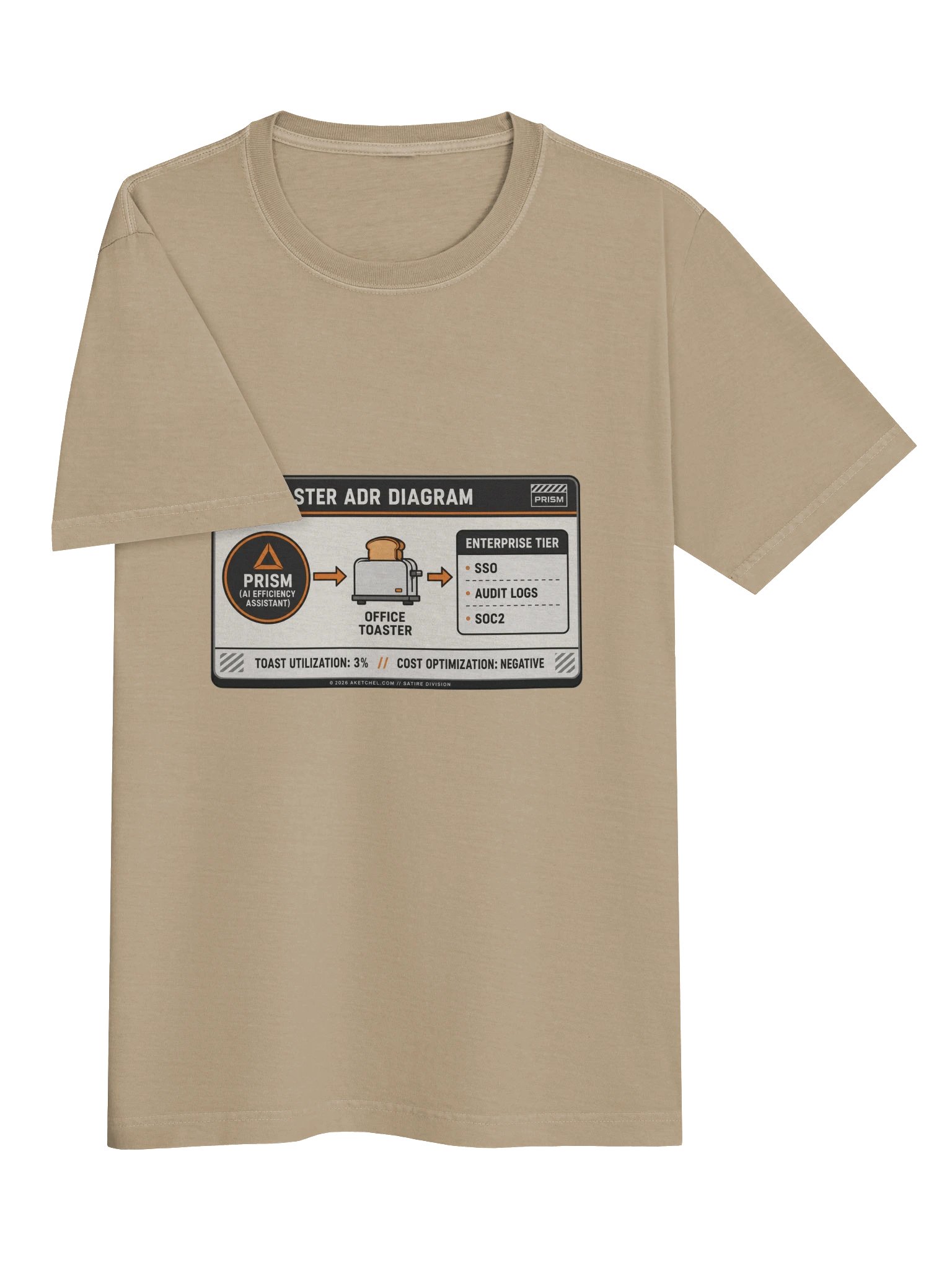 The Toaster on Enterprise Tier T-Shirt product image (3)