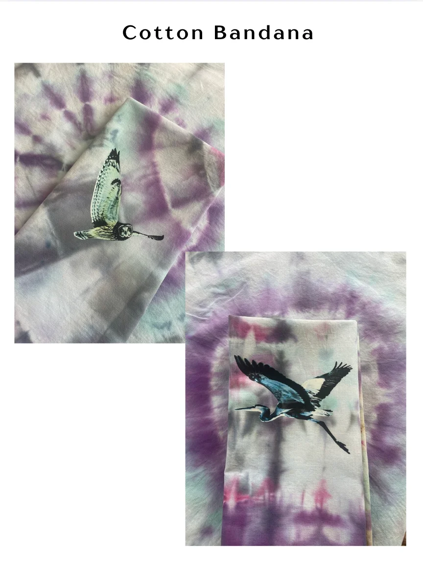 Merch: Summer Lullabies Hand Dyed Bandana product image (1)