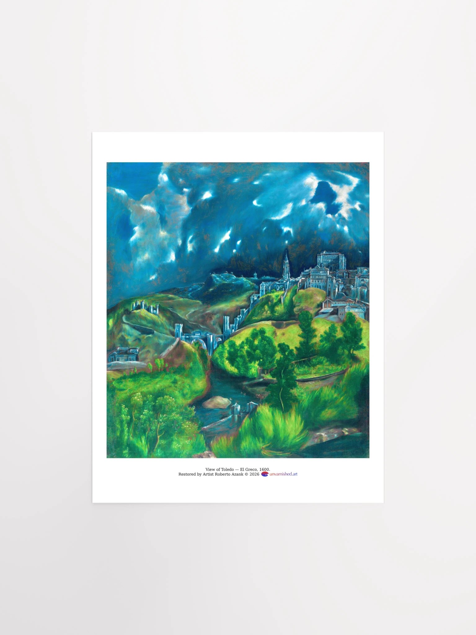 View of Toledo — Medium Poster product image (11)