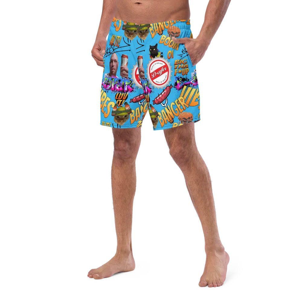 Emote Bomb Trunks Blue product image (5)