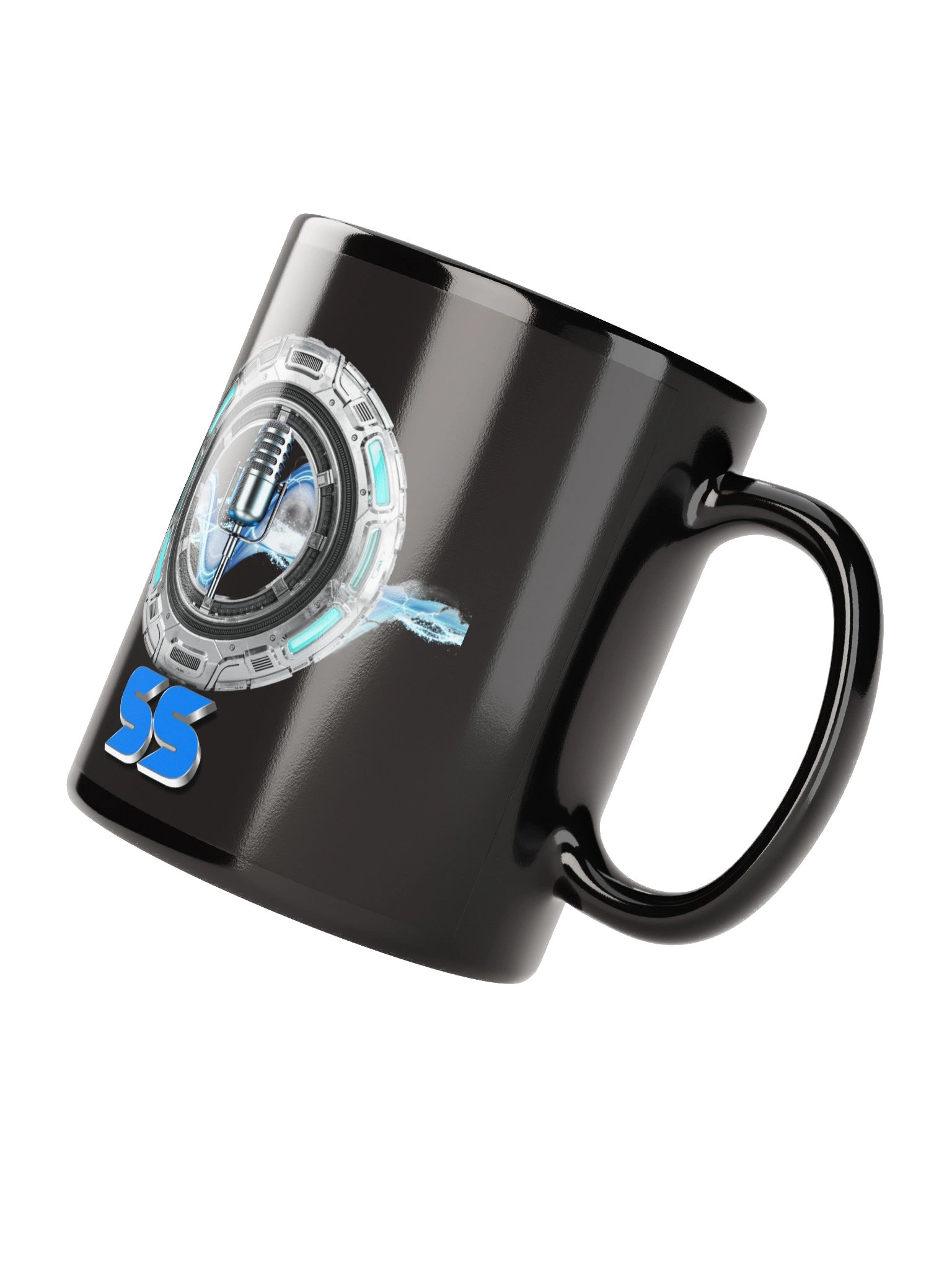 SS BLACK COFFEE MUG product image (4)