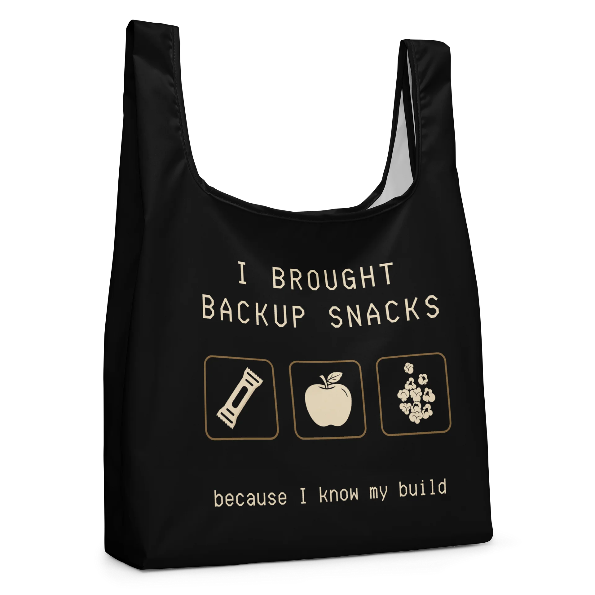 Backup Snacks Shopping Bag | Chronic Illness Spoonie Reusable Bag product image (4)